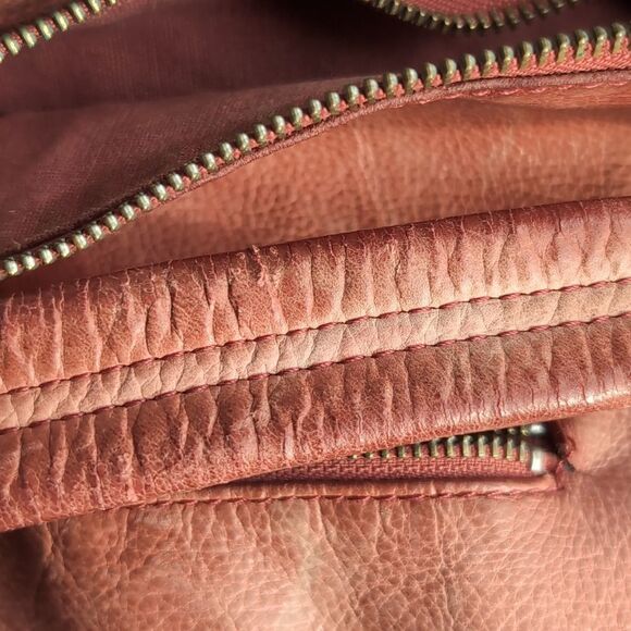 Tie dye effect leather bag - Picture 8 of 10